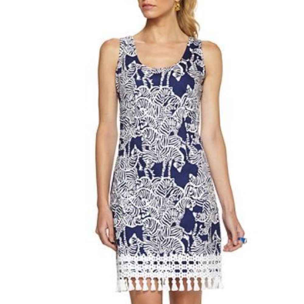 Lilly Pulitzer Thompson Shift Dress In “I Herd You”